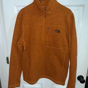The North Face Burnt Orange Fleece Pullover